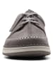 Clarks Leder-Mokassins "Nature 5" in Grau