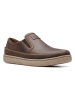 Clarks Leder-Slipper "Hodson" in Braun