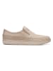 Clarks Leder-Slipper "Hodson" in Beige