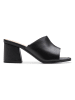 Clarks Skórzane klapki "Siara65" w kolorze czarnym