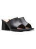 Clarks Skórzane klapki "Siara65" w kolorze czarnym