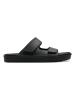 Clarks Leder-Pantoletten "Litton" in Schwarz