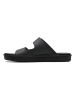 Clarks Leder-Pantoletten "Litton" in Schwarz