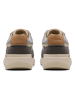 Clarks Skórzane sneakersy "Combi Lehman" w kolorze błękitno-beżowym