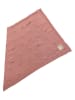 Kaiser Naturfellprodukte Strickdecke "Knots" in Rosa - (L)80 cm - (B)100 cm