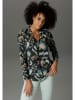 Aniston Blouse zwart/lichtblauw