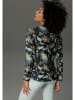 Aniston Blouse zwart/lichtblauw