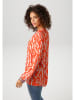 Aniston Blouse oranje/wit