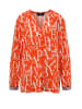 Aniston Blouse oranje/wit