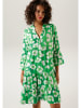 Aniston Jurk groen/wit