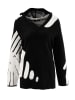 Aniston Pullover in Schwarz/ Weiß