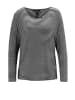 Aniston Longsleeve in Schwarz/ Weiß