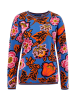 Aniston Bluza w kolorze niebiesko-pomarańczowym