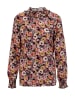 Aniston Bluse in Schwarz/ Rosa