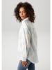 Aniston Blouse wit/lichtblauw