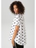 Aniston Blouse wit/zwart