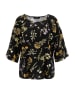 Aniston Bluse in Schwarz/ Gelb