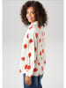 Aniston Blouse wit/rood