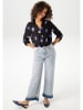 Aniston Blouse zwart/paars