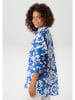 Aniston Blouse blauw/wit