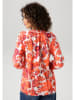 Aniston Bluse in Weiß/ Orange
