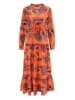 Aniston Jurk oranje/roze