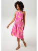 Aniston Kleid in Rosa/ Gelb