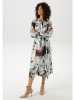 Aniston Jurk lichtgrijs/blauw
