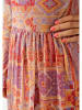 Aniston Kleid in Gelb/ Orange/ Flieder