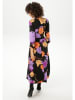 Aniston Kleid in Schwarz/ Lila/ Orange