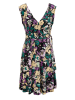 Aniston Kleid in Schwarz/ Gelb/ Lila