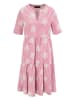 Aniston Kleid in Rosa/ Weiß