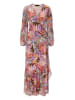 Aniston Kleid in Lila/ Gelb