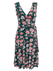 Aniston Jurk petrol/lichtroze