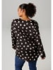 Aniston Blouse zwart/wit