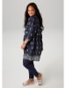 Aniston Tuniek donkerblauw/wit