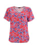 Aniston Bluse in Hellblau/ Rot