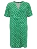 Aniston Kleid in Grün/ Weiß