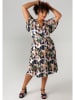 Aniston Kleid in Dunkelblau/ Camel