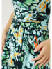 Aniston Jurk turquoise/zwart