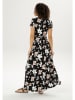Aniston Jurk zwart/wit