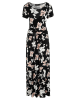 Aniston Kleid in Schwarz/ Weiß