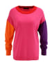 Aniston Pullover in Pink/ Orange/ Pflaume