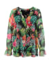 Aniston Blouse zwart/groen