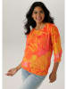 Aniston Bluse in Orange/ Gelb
