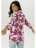 Aniston Bluse in Weiß/ Lila