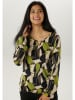 Aniston Blouse zwart/groen