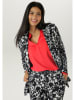 Aniston Blazer in Schwarz/ Weiß