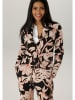 Aniston Blazer in Schwarz/ Rosa