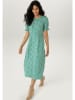 Aniston Jurk turquoise/wit